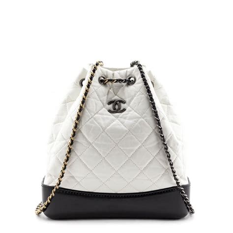 chanel backpack gabrielle white|Chanel gabrielle bag price euro.